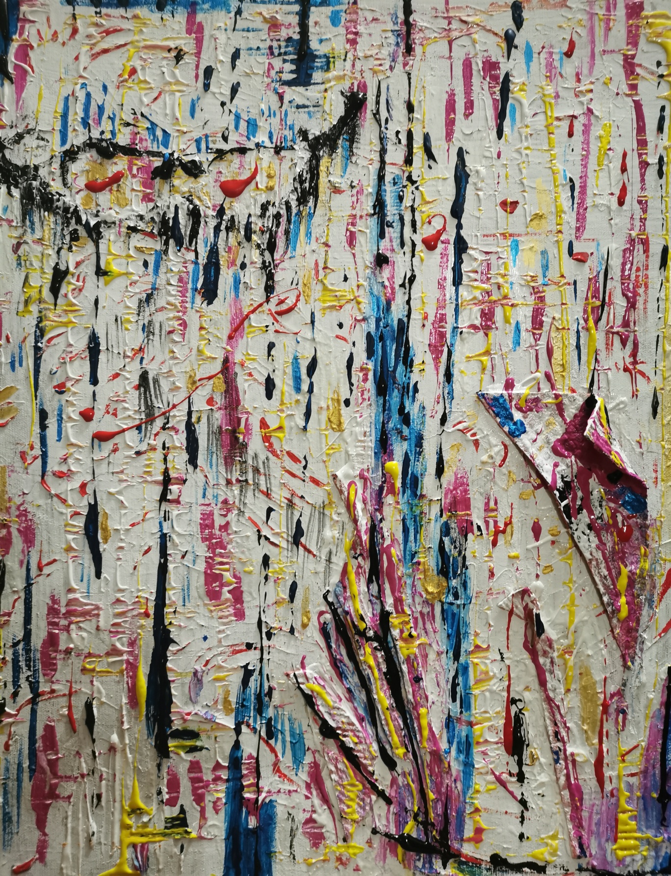  ALLEGRIA A VENEZIA - 2022 - ACRILICO MATERICO - 50x60 