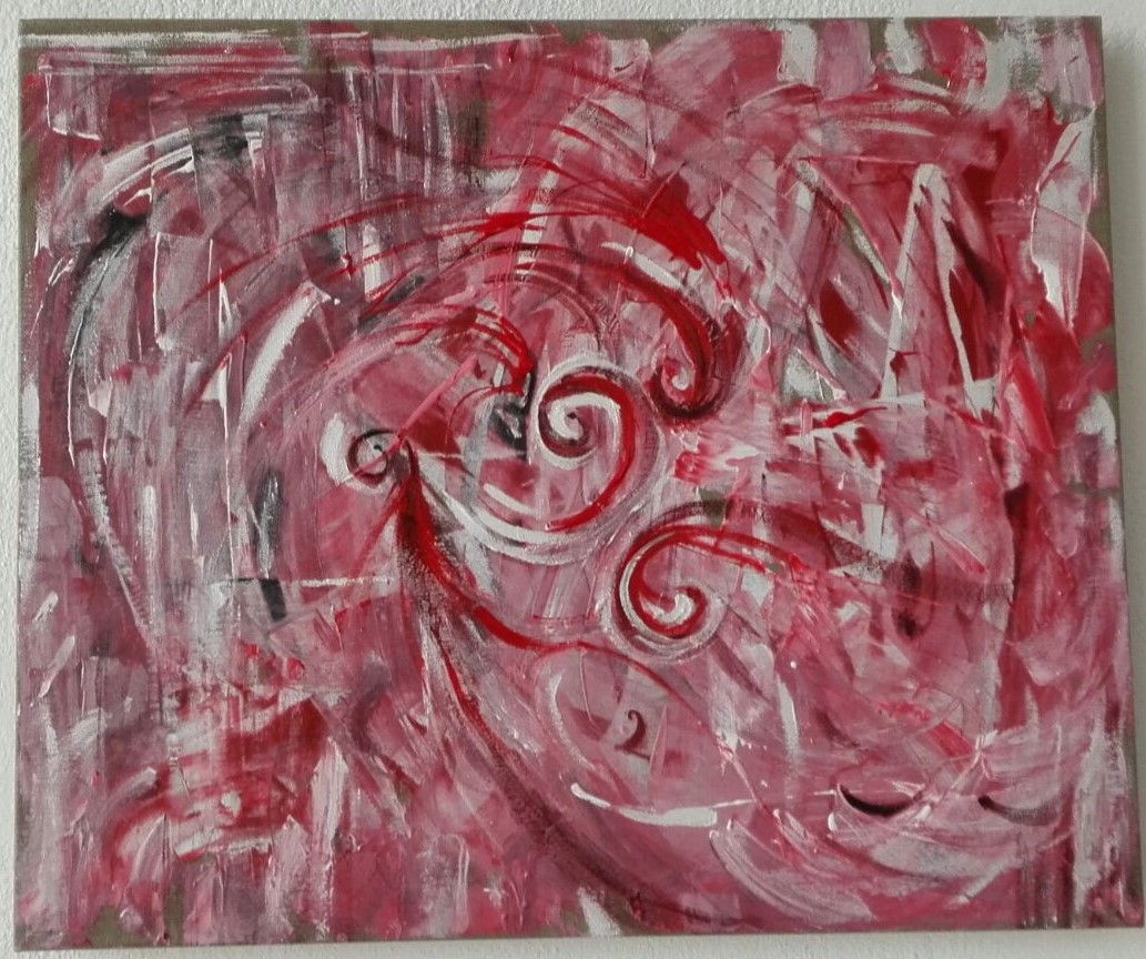  PULSAZIONI - 2015 - ACRILICO - 50x60 