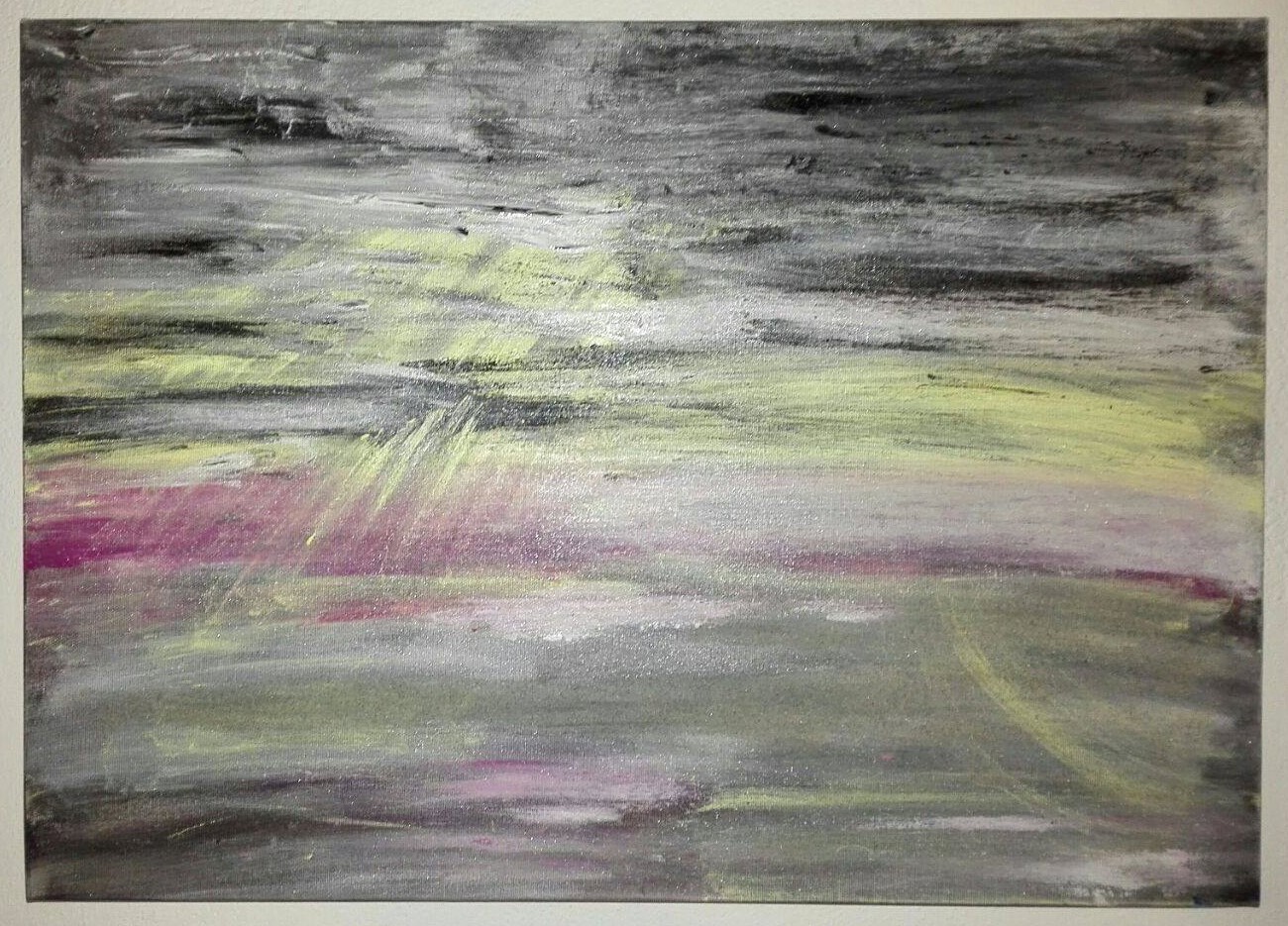  TORMENTO - 2015 - ACRILICO + MATERICO - 50x60 
