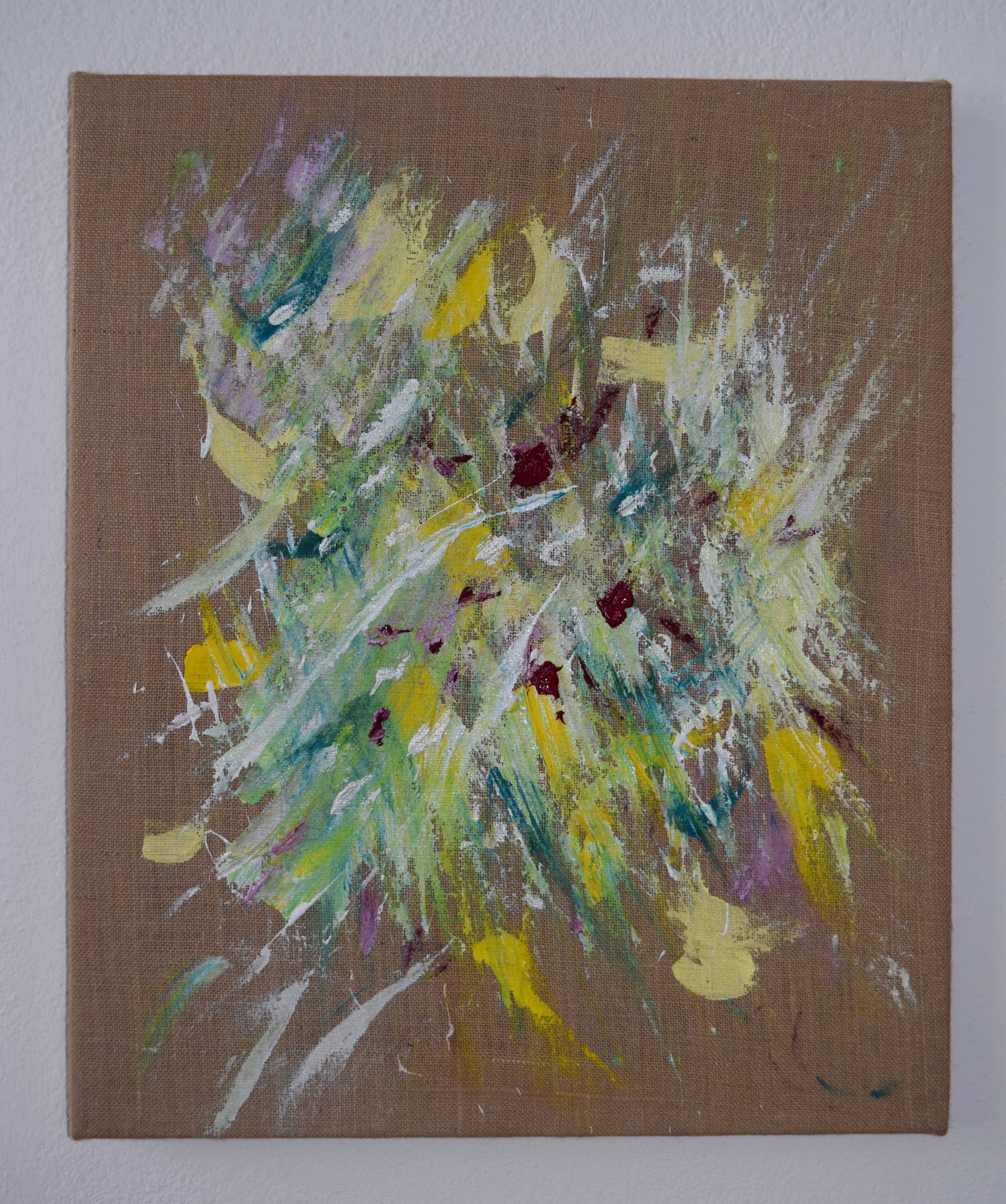  ARMONICHE INTENZIONI - 2017 - ACRILICO SU TINTA - 50x60 