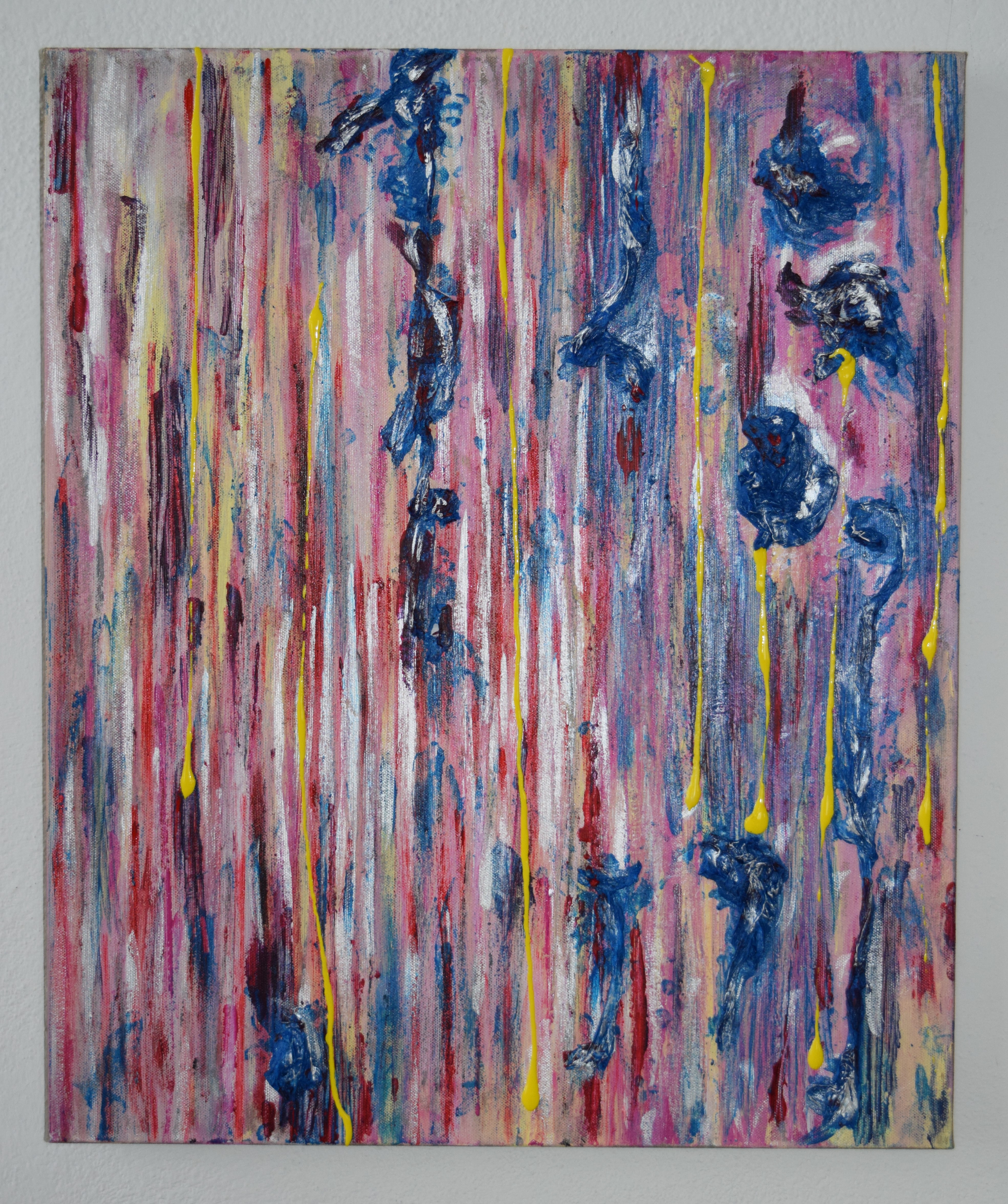  EQUILIBRISTA - 2015 - ACRILICO + MATERICO - 50x60 