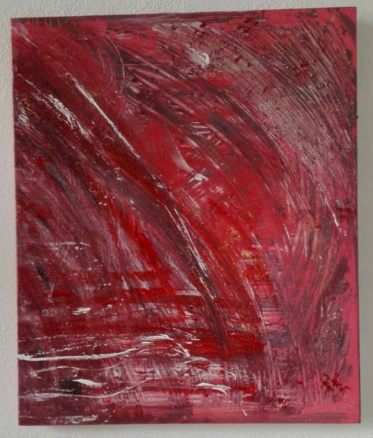  INCOMPRENSIONI - 2015 - ACRILICO + MATERICO - 50x60 