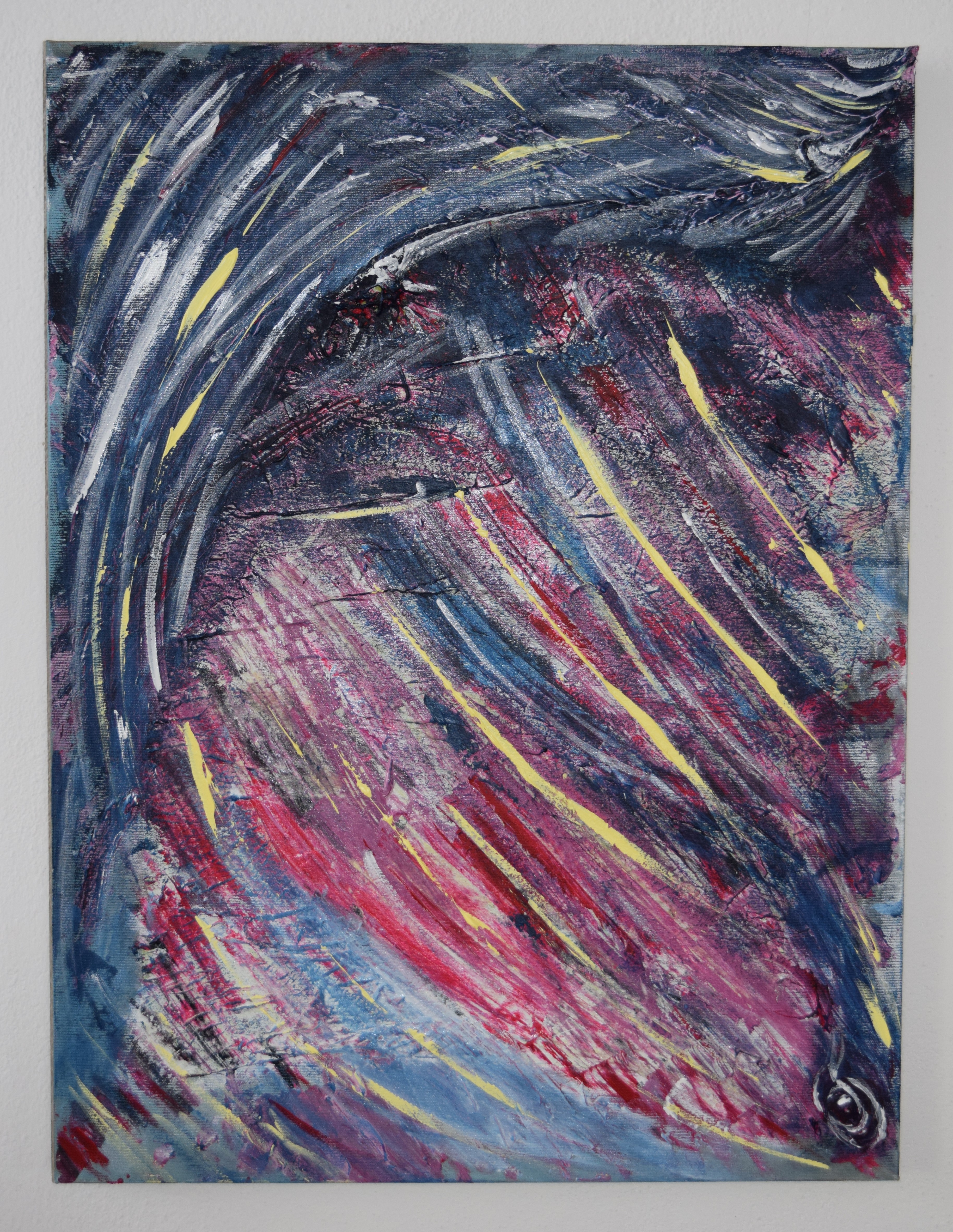 IRRAZIONALITA' - 2016 - ACRILICO - 60x80 