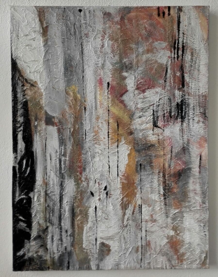  IDEA DI UN SOGNO - 2017 - ACRILICO + MATERICO - 60x80 