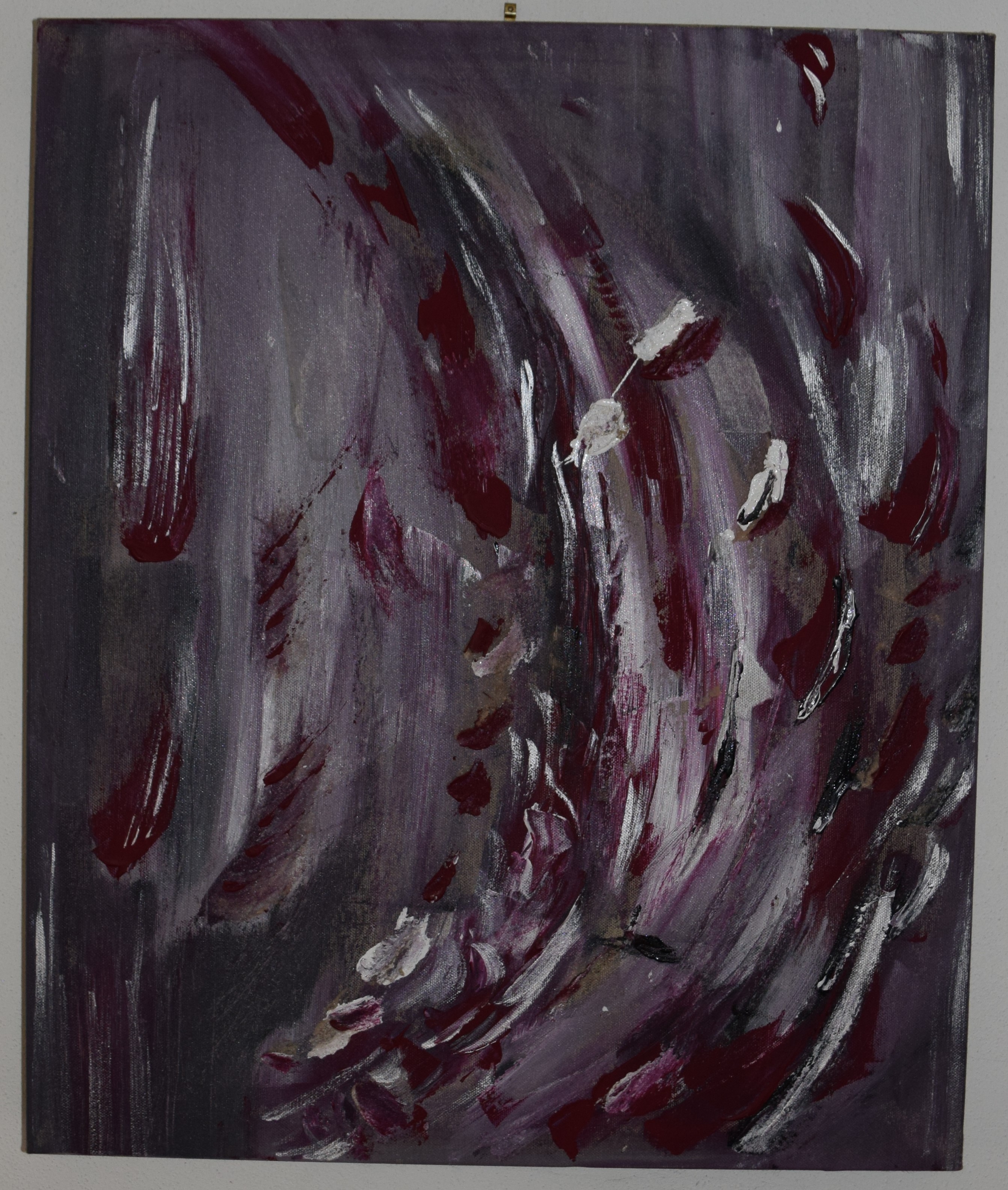  IO E TE NELL'ANIMA - 2015 - ACRILICO + MATERICO - 50x60 