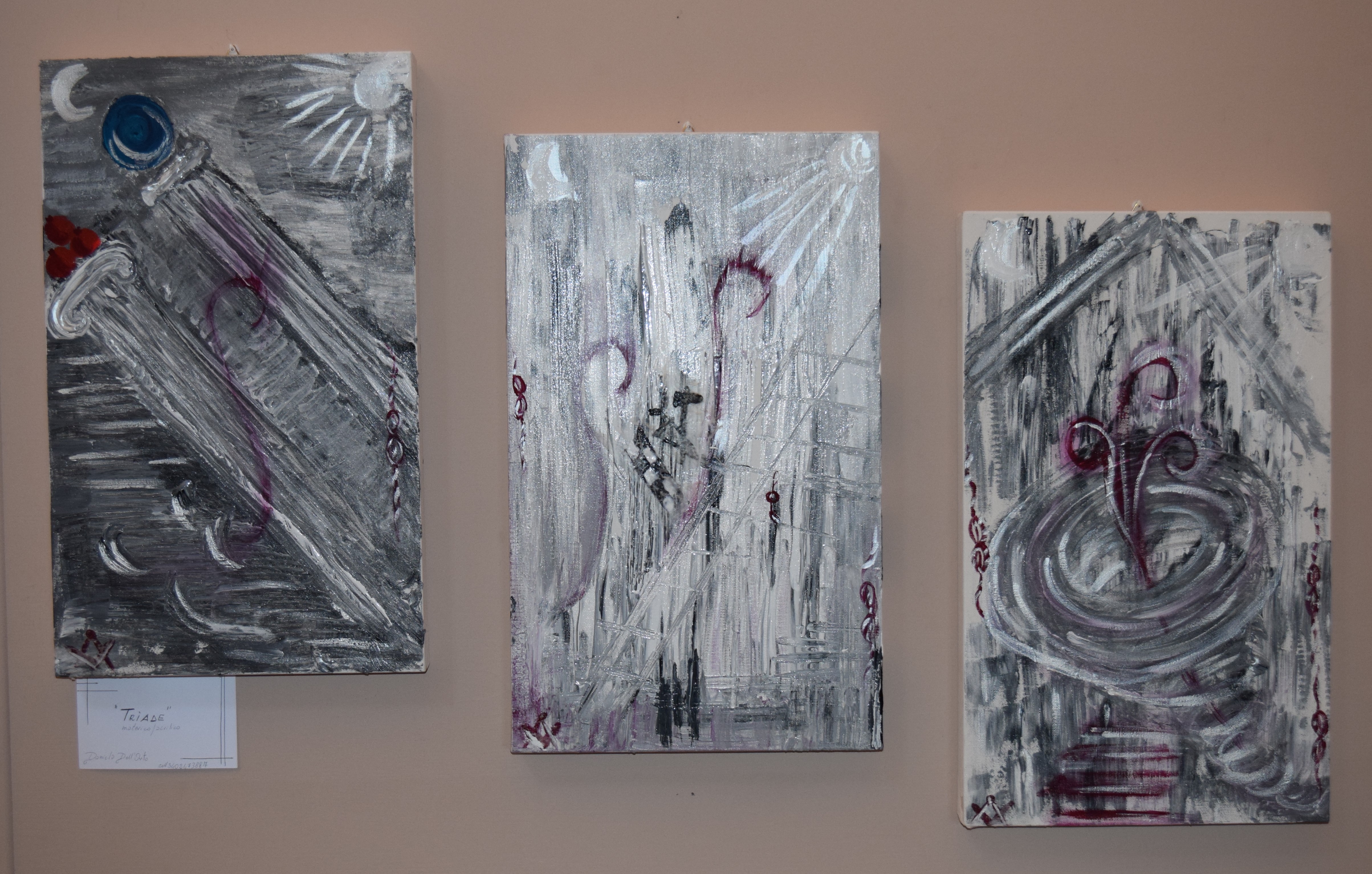  TRIADE - 2017 - ACRILICO - 30x50 (n. 3) 