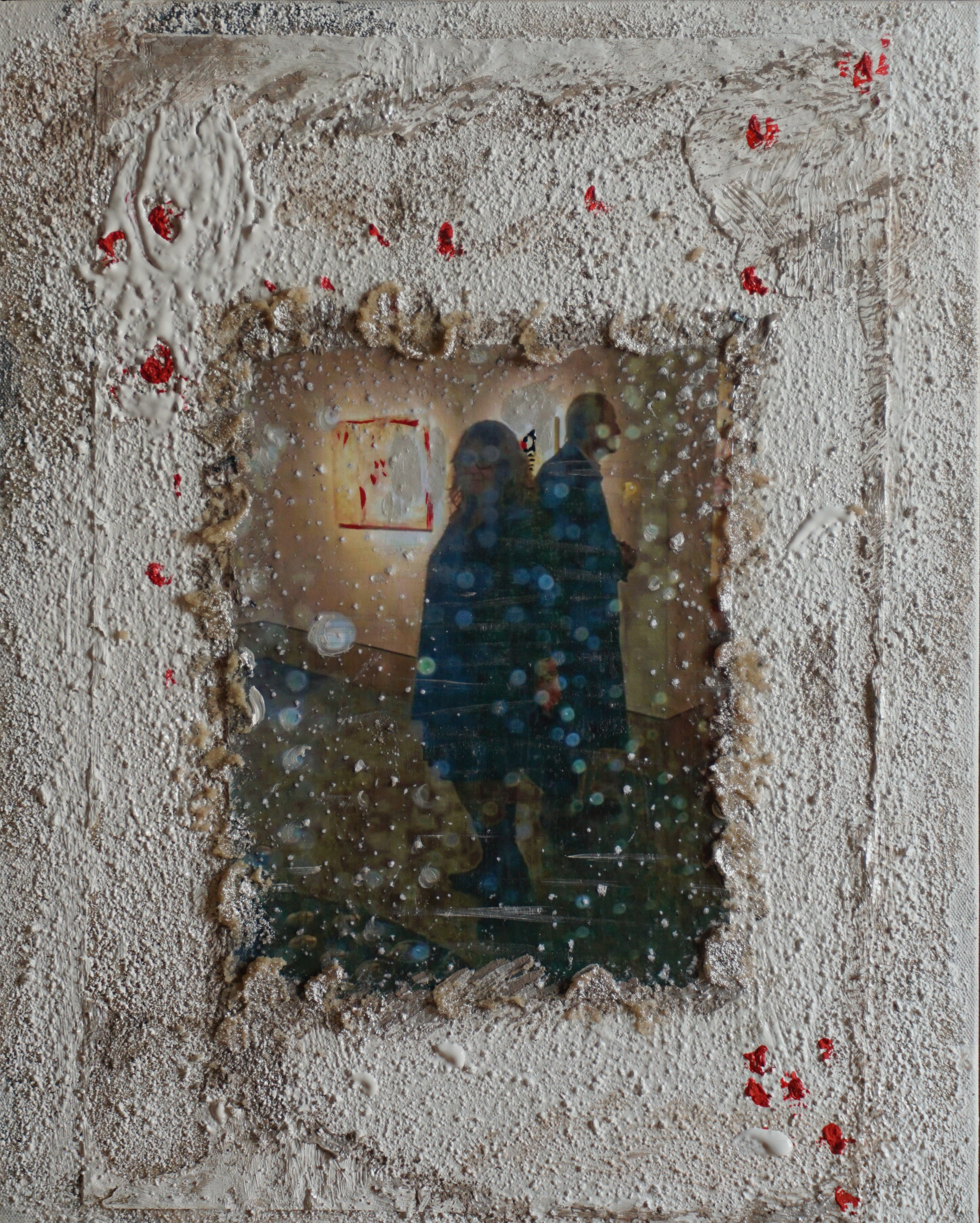  RICORDO – ANNO 2019 - ACRILICO MATERICO – 40x50  