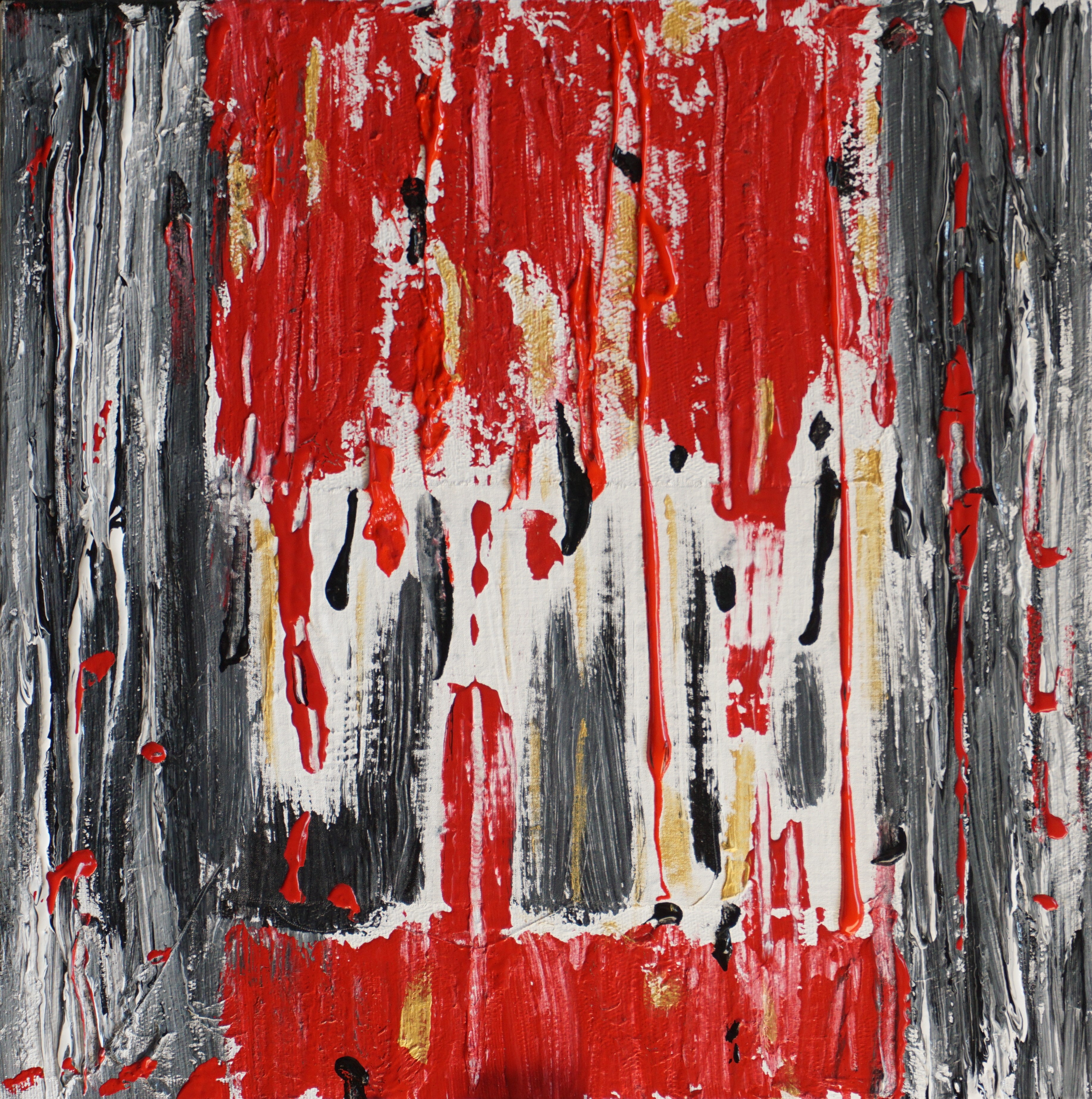  VENEZIA – Tracce del passato – ACRILICO MATERICO – 40x40 