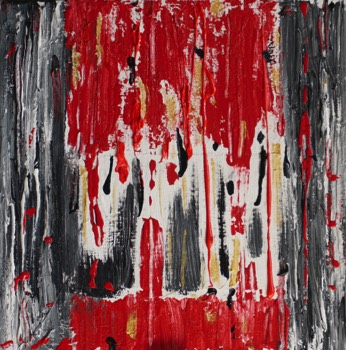  VENEZIA – Tracce del passato – ACRILICO MATERICO – 40x40 